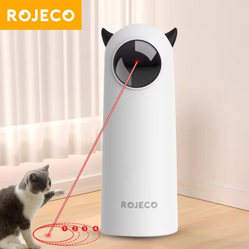 Brinquedo automático para gatos – Laser LED inteligente interativo